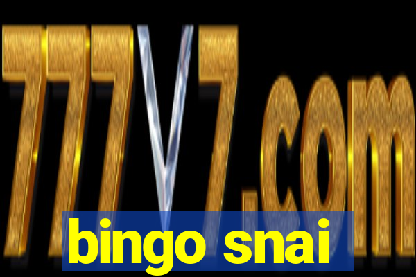 bingo snai