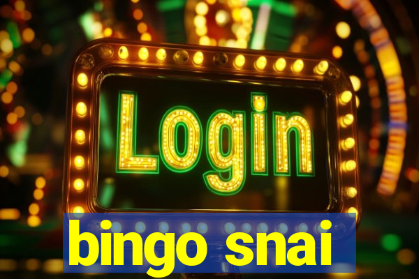 bingo snai