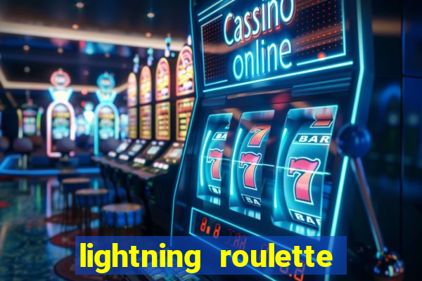 lightning roulette como jogar