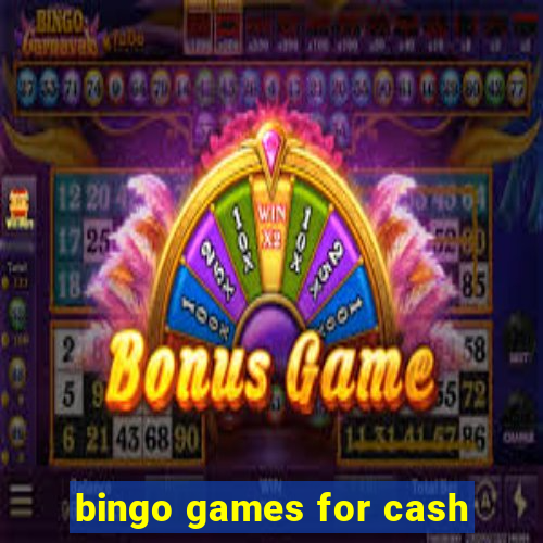 bingo games for cash