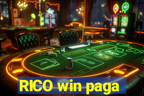 RICO win paga