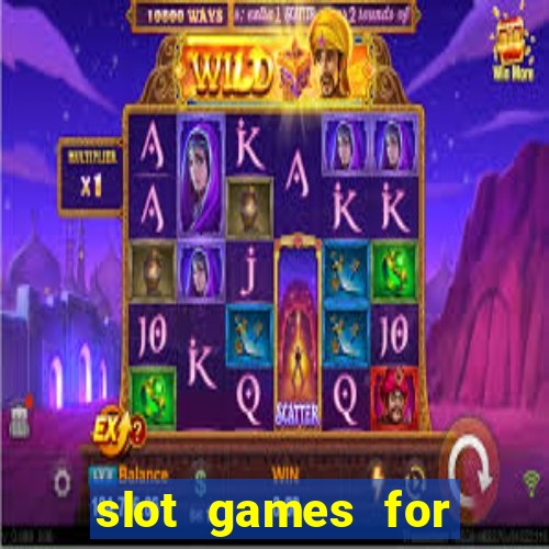 slot games for real money