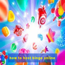 how to host bingo online