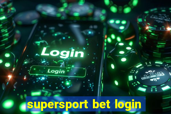 supersport bet login