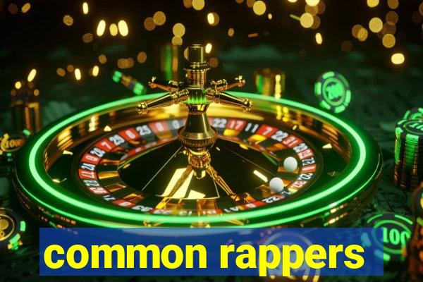 common rappers