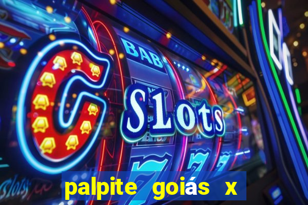 palpite goiás x são paulo