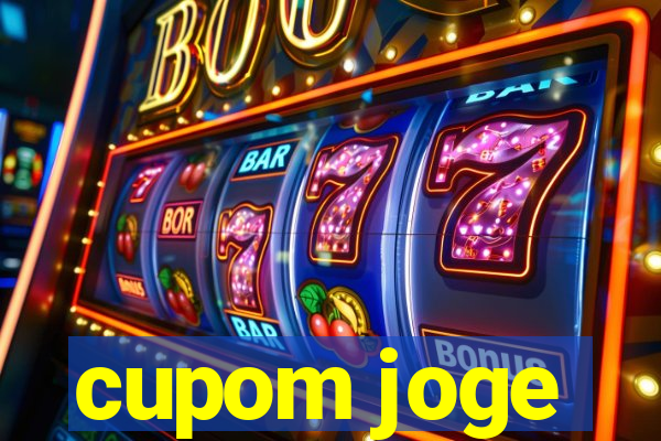 cupom joge