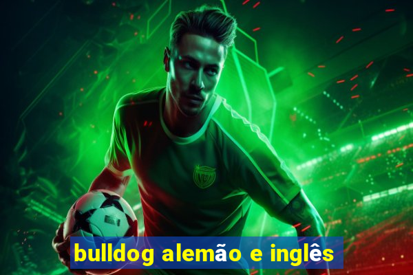 bulldog alemão e inglês