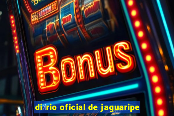 di谩rio oficial de jaguaripe