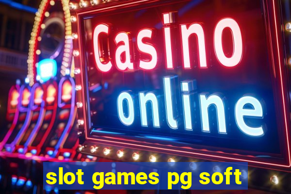 slot games pg soft