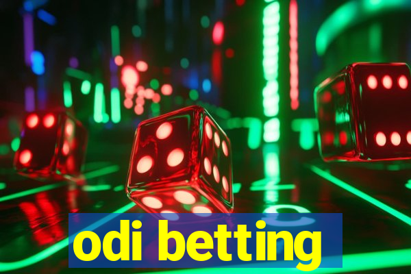 odi betting