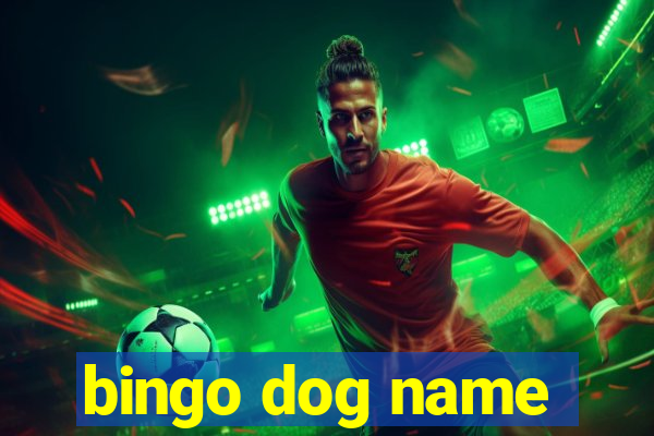 bingo dog name