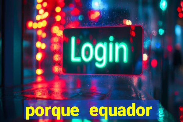 porque equador perdeu 3 pontos