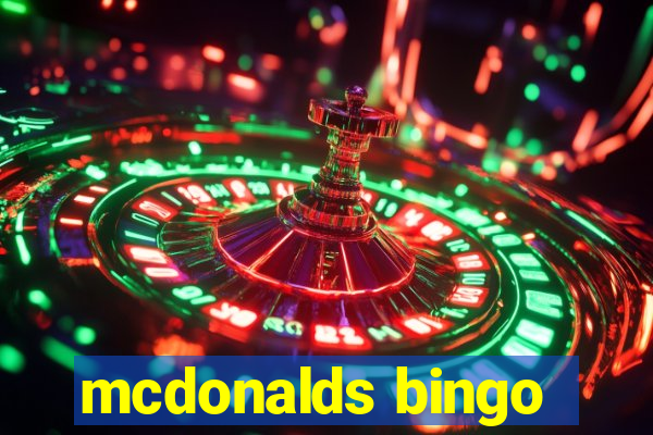 mcdonalds bingo