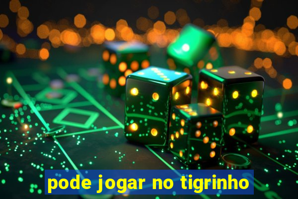 pode jogar no tigrinho