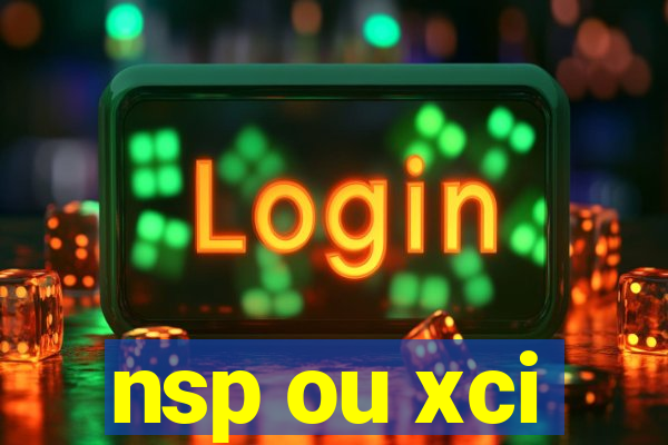 nsp ou xci