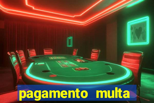 pagamento multa detran mg