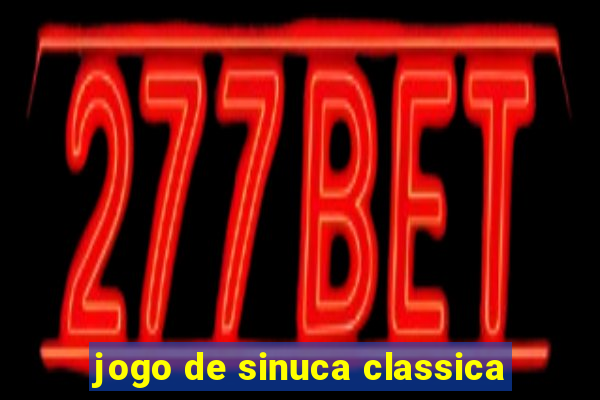 jogo de sinuca classica