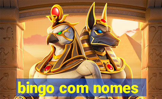 bingo com nomes