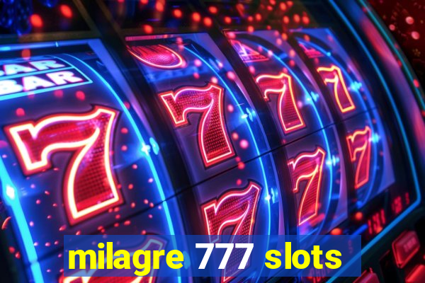 milagre 777 slots