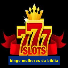 bingo mulheres da biblia