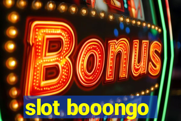 slot booongo