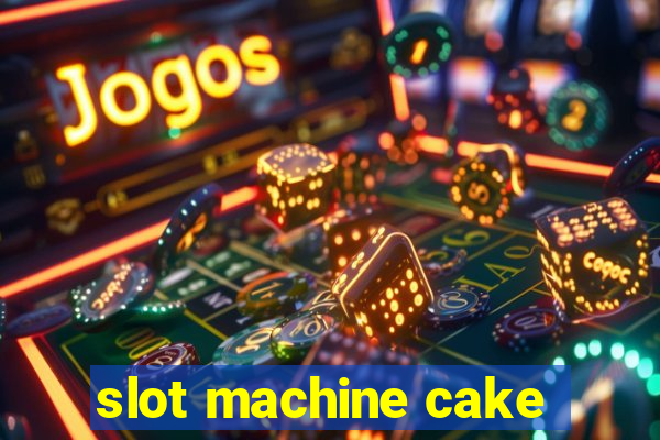 slot machine cake