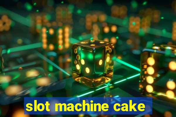 slot machine cake