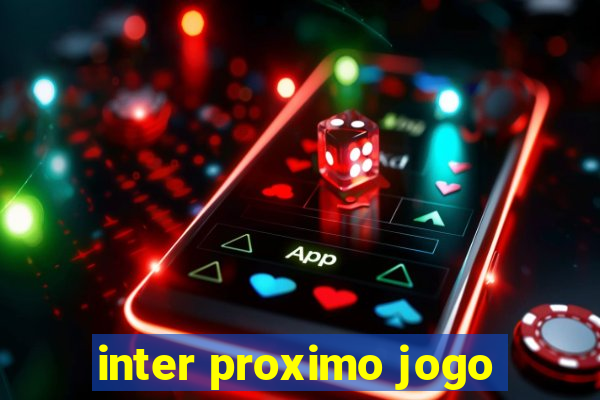 inter proximo jogo