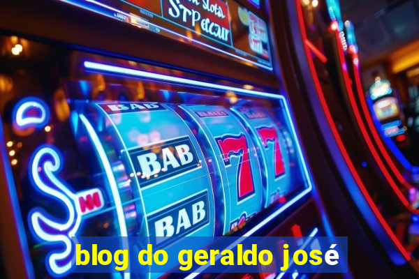 blog do geraldo josé