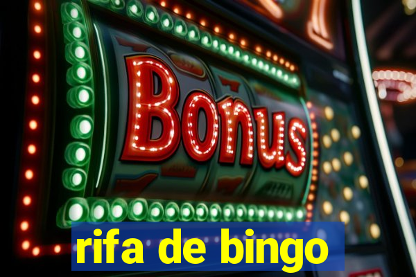 rifa de bingo