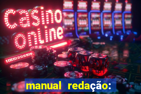 manual redação: folha pdf