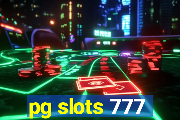 pg slots 777