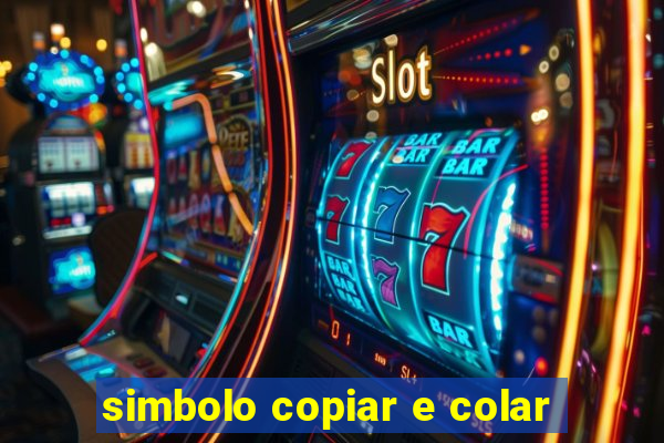 simbolo copiar e colar