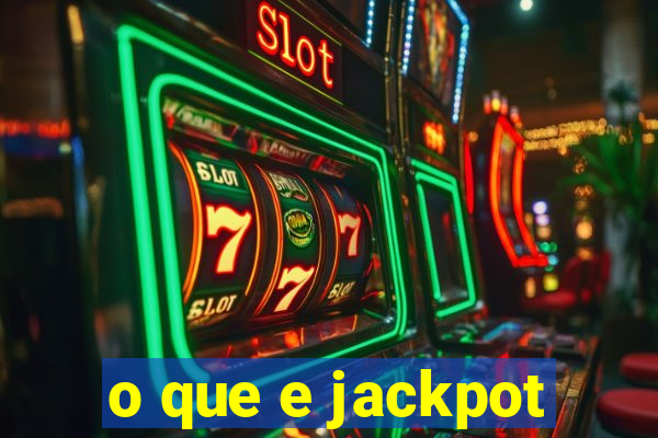 o que e jackpot