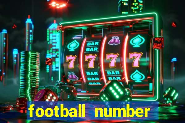 football number necklaces gold