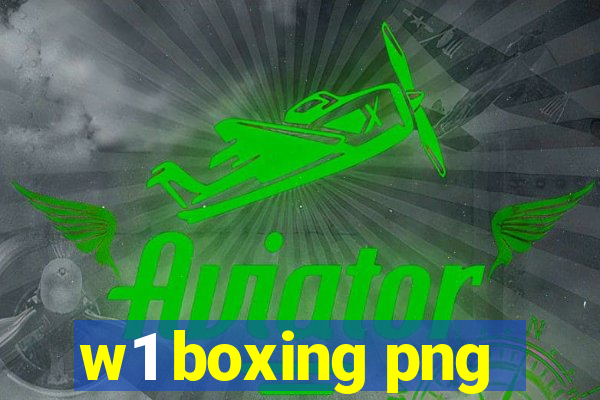 w1 boxing png