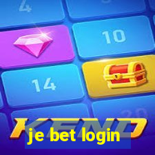 je bet login