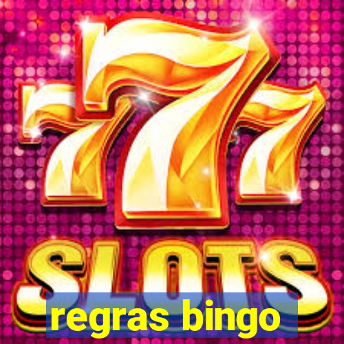 regras bingo