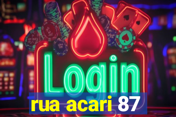 rua acari 87