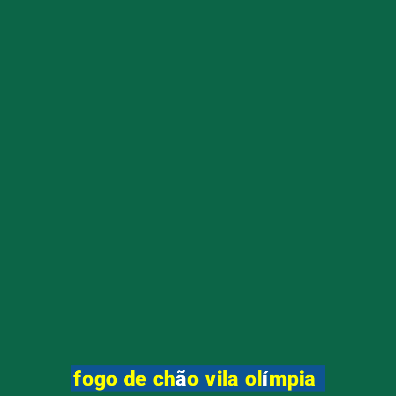 fogo de chão vila olímpia