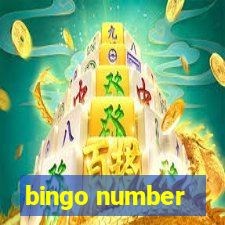 bingo number