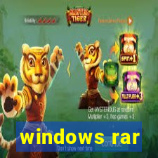 windows rar