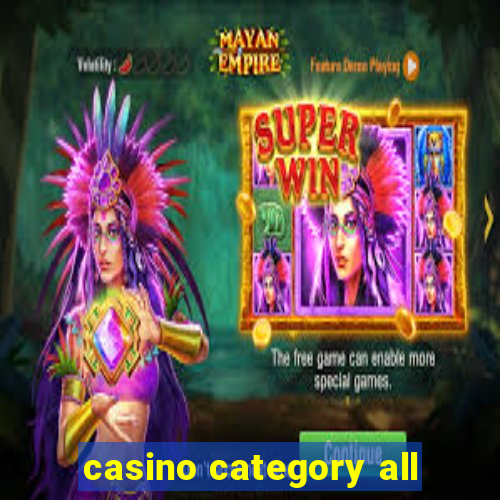 casino category all