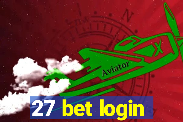 27 bet login