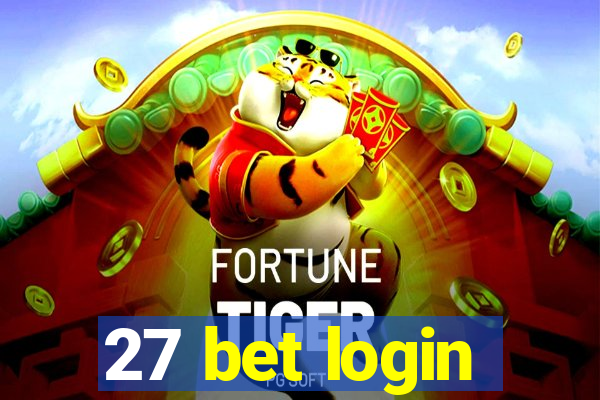 27 bet login