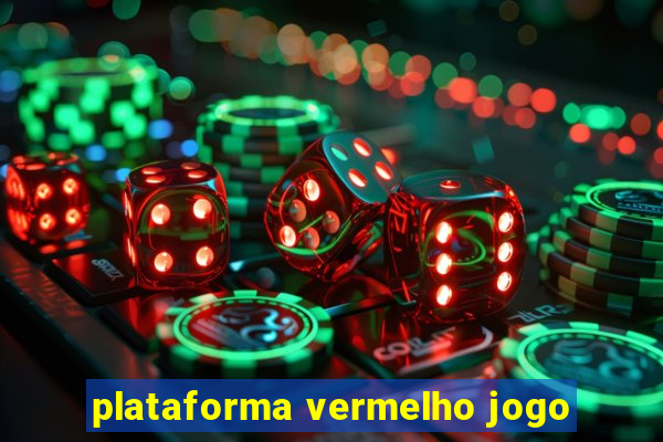 plataforma vermelho jogo