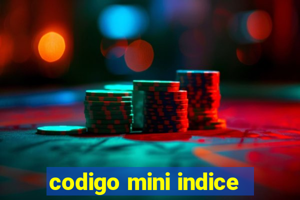 codigo mini indice