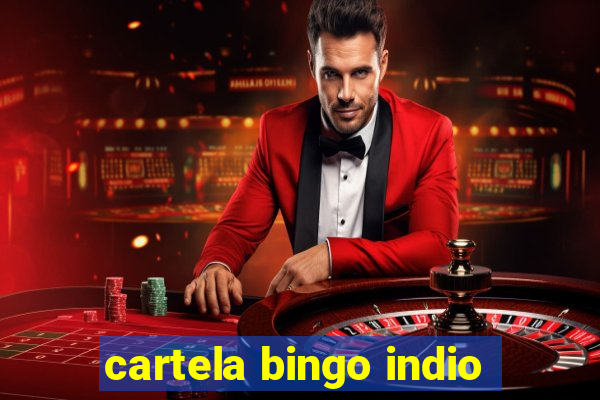 cartela bingo indio