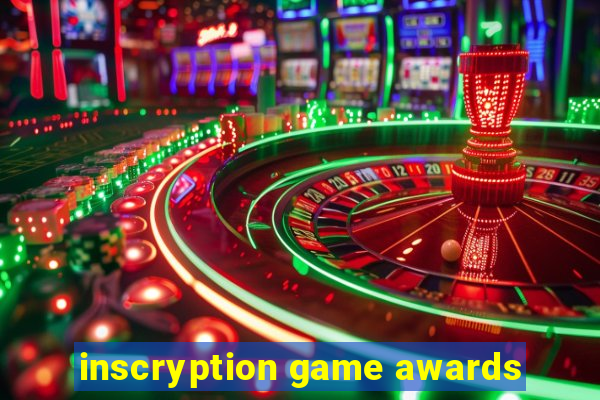 inscryption game awards